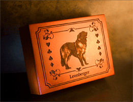 Leonberger Playing Cards Box