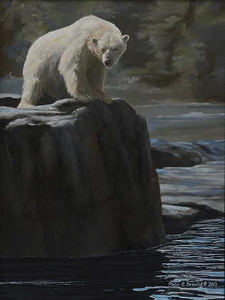 "Passing By" • 12" x 9" Oil Painting